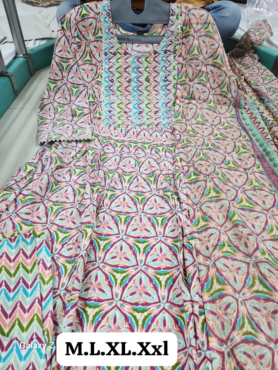 Virat Cotton Printed Round Kurti With Bottom Dupatta Catalog